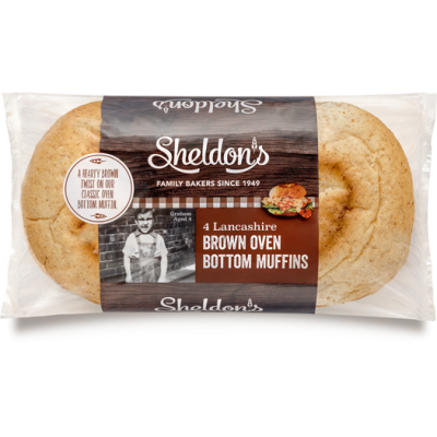 Brown oven bottom muffins