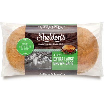 Extra large brown baps